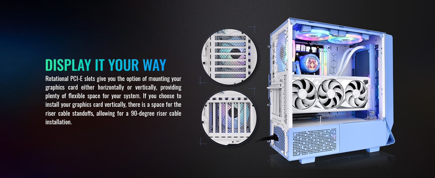 Thermaltake Ceres 330 TG ARGB Mid Tower E-ATX Case